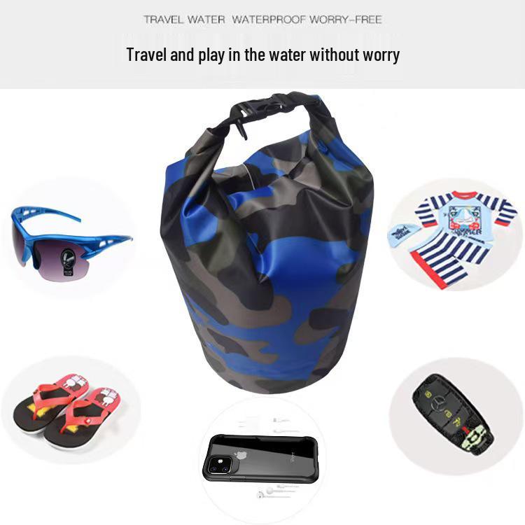 Outdoor Waterproof Mountaineering and Rafting Bag for Camping, Cycling, and Canyoneering