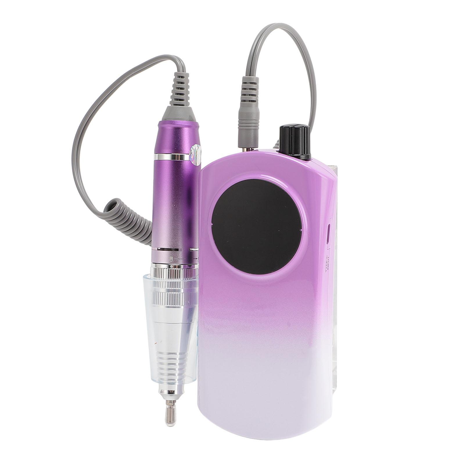 

Электрическая пилочка для ногтей Gradient портативная перезаряжаемая 35000 об/мин быстрое удаление гвоздей сверло комплект