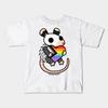 Boys Girls Soft Cotton Graphic Tees Pride Possum Breathable Daily School Wear Kids T-Shirts