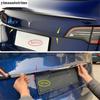 Rear Trunk Tail Gate Door Strip Overlay Decoration Cover Trim Stainless Steel Accessories Exterior For Tesla Model 3 2018 -