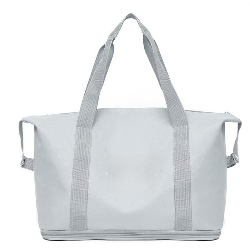 

Дорожная сумка Персонализированная Большая вместимость Разделение для сухого и мокрого Спортивная сумка для спортзала Сумка для хранения при переезде