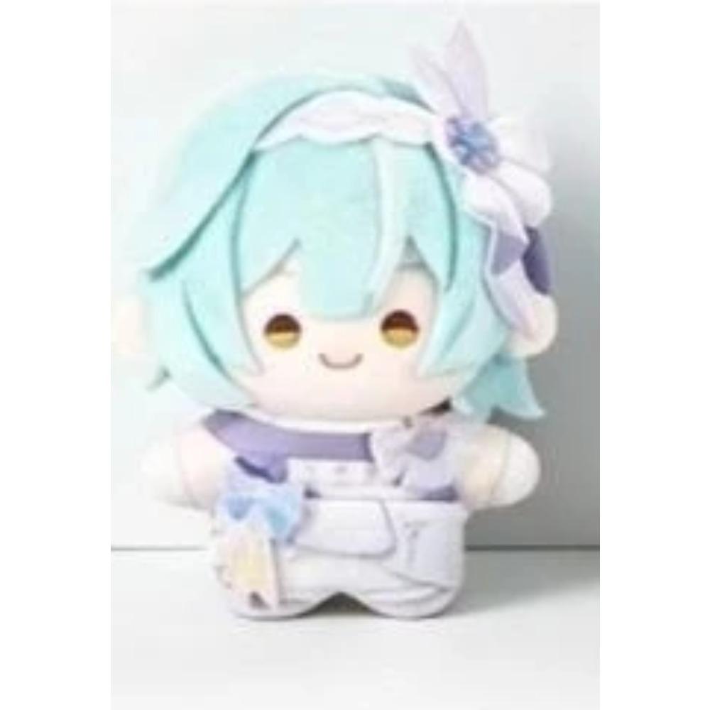 Anime Genshin Impact Diluc Keqing Kamisato Ayaka Cosplay 10cm Cotton Doll Figure Plush Pendant Keychain Gifts Toys Plushies