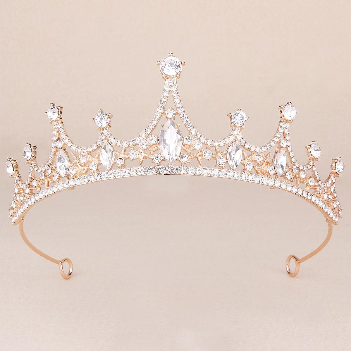 

Свадебный головной убор Корона на день рождения Лесная фея Красавица Корона свадебное платье Свадебная корона Головной убор 14.7CM