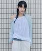 Selliteiljeu One Shoulder Raglan T-Shirt_Sky Blue