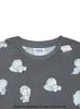 Gelato Pique Doraemon [Unisex] Good Morning/Good Night T-Shirt PUCT254206 CGRY S-M