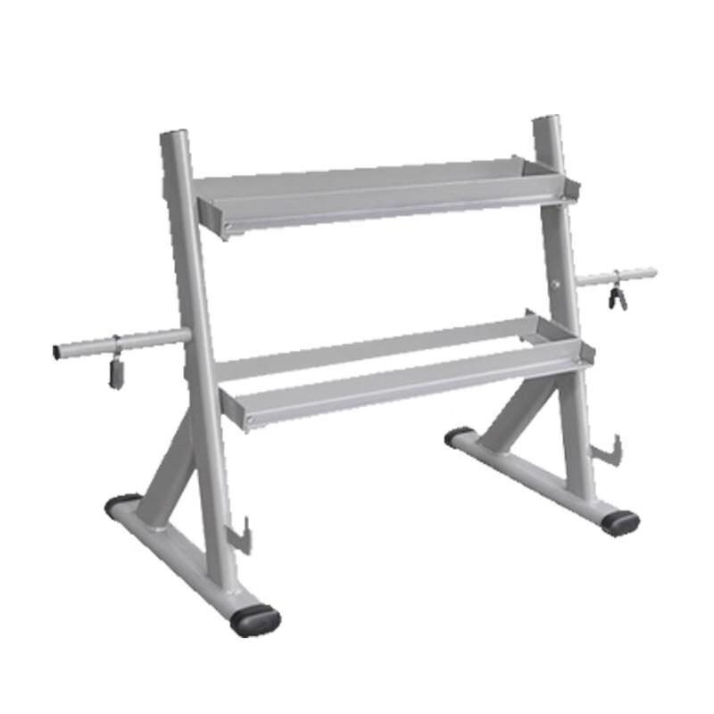 Double-Layer Dumbbell Storage Rack