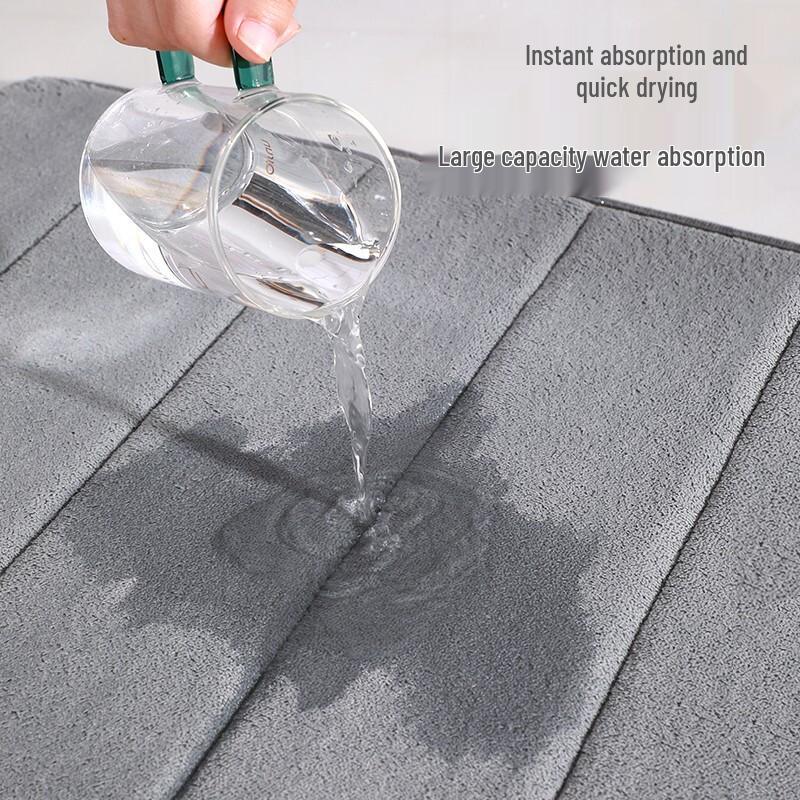 Huaxu Absorbent Non-Slip Bathroom Floor Mat