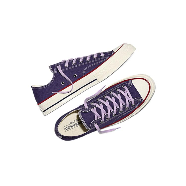 Converse Chuck 70 Canvas Shoes Unisex Low top Purple A18855C