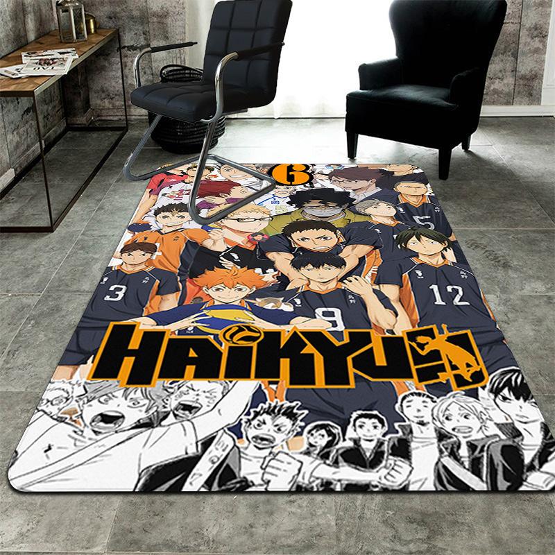 Haikyu Rug Floor Mat for Living Room or Bedroom Soft and Comfortable Carpet a Gift for Birthday and Holiday.NFF0928579