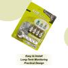 Air Alert Tire Valve Cap 4 Pieces Indicator Alert Tire Pressure Gauge Valve Caps For Long-Distance Travel Motorcycle Truck SUV