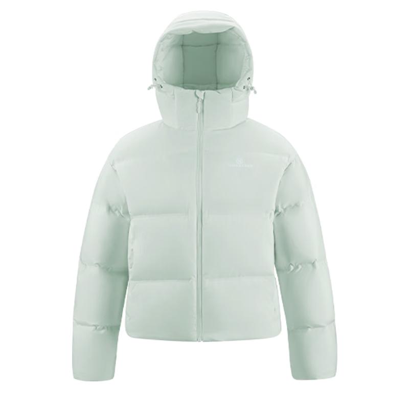 Camel Huangshan Co-branded Women's Lightweight Hooded Down Jacket