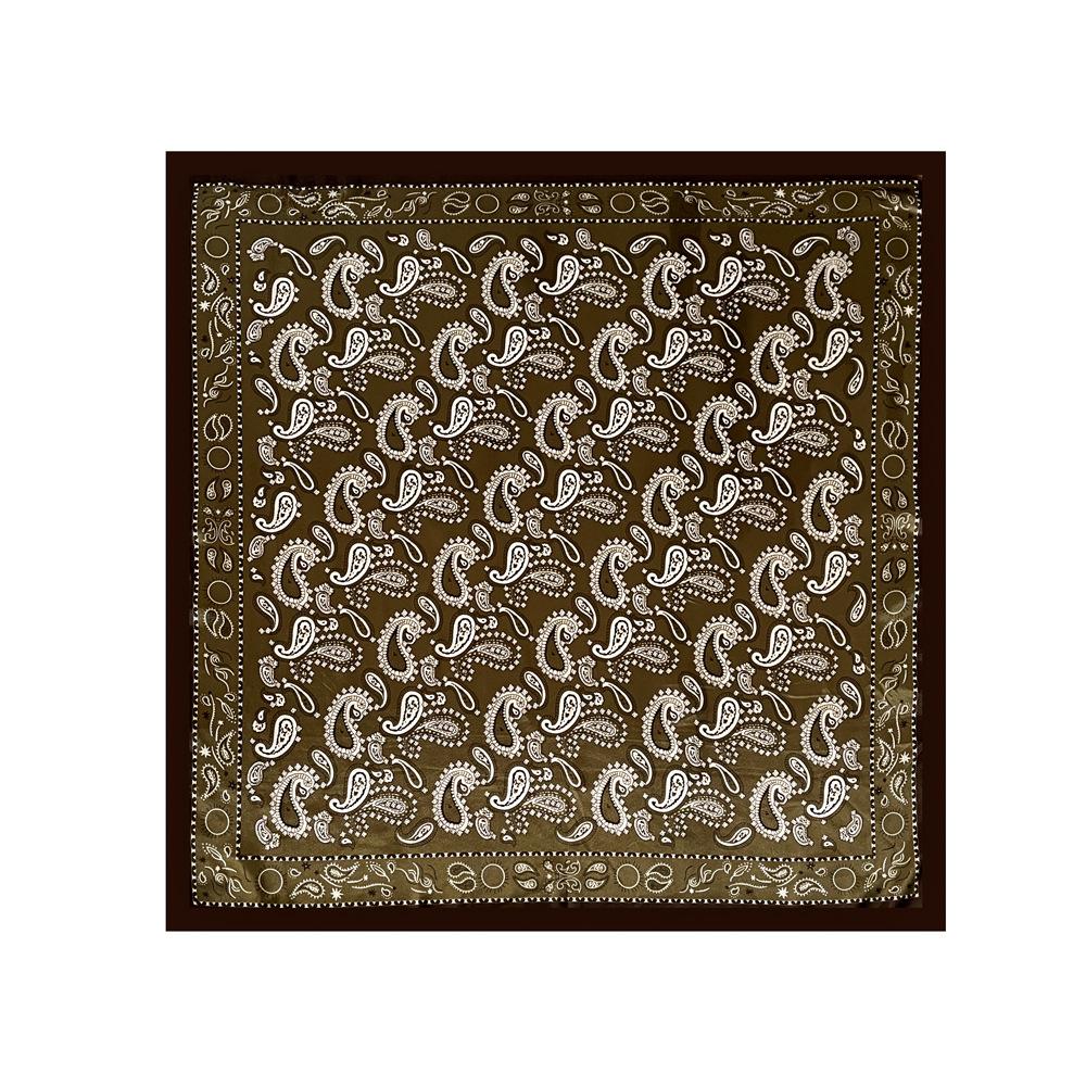 New Silk Scarf Ladies Cashew Printed Wrap Scarf Satin Scarf Satin Scarf Satin Large Square Scarf Shawl