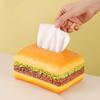 Hamburg Tissue Box Simulation Creativity Is Okay, Retro Living Room Drawer Paper Box, Home Fun Decoration Ornaments