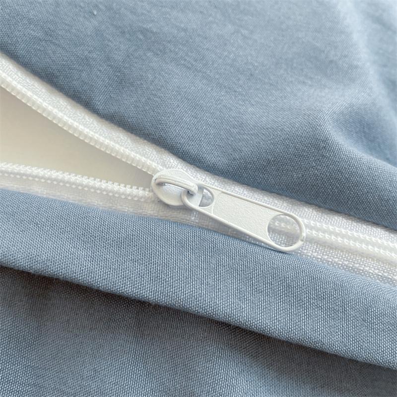 Modern Minimalist Plaid Duvet Cover 220x240 Soft Breathable All Season Queen Comforter Cover Single Piece Striped Quilt Covers