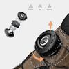 Fashion Men's Leather Shoes Rotating Button Casual Shoes Dress Shoes