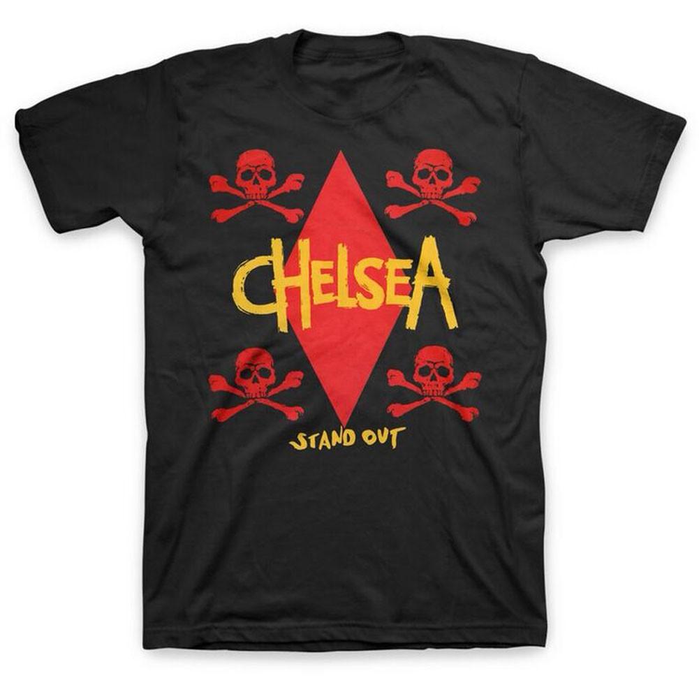 

Men s Chelsea Skulls T-Shirt Mens Womens Tees Top Black M