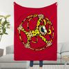 Lustige Niedliche M-Marsupilami Cartoon Decke Weich Warm Flauschige Überwurf Super Kinderspielzeug Bett Sofa Auto Kinderbett