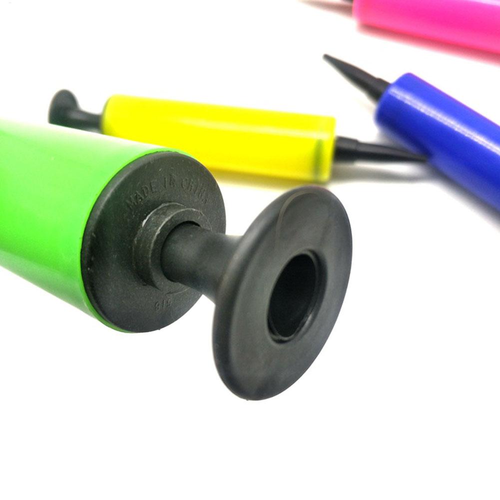 1pc Balloon Pump Hand Push Mini Plastic Inflator Air Pump Portable Foil Balloon Accessories Xmas Halloween Decorations Tools