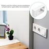 5pcs Outlet Junction Box, Wall Socket Boxes, 1 Gang Electrical Box, External Installation Box, Plastic Electrical Enclosure Box for Home