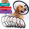 Pet Recovery Collar Cone Anti-Bite Anti-Lick Protective Ring for Small Medium Large Dogs Cats Puppy Wound Healing Care Accessories