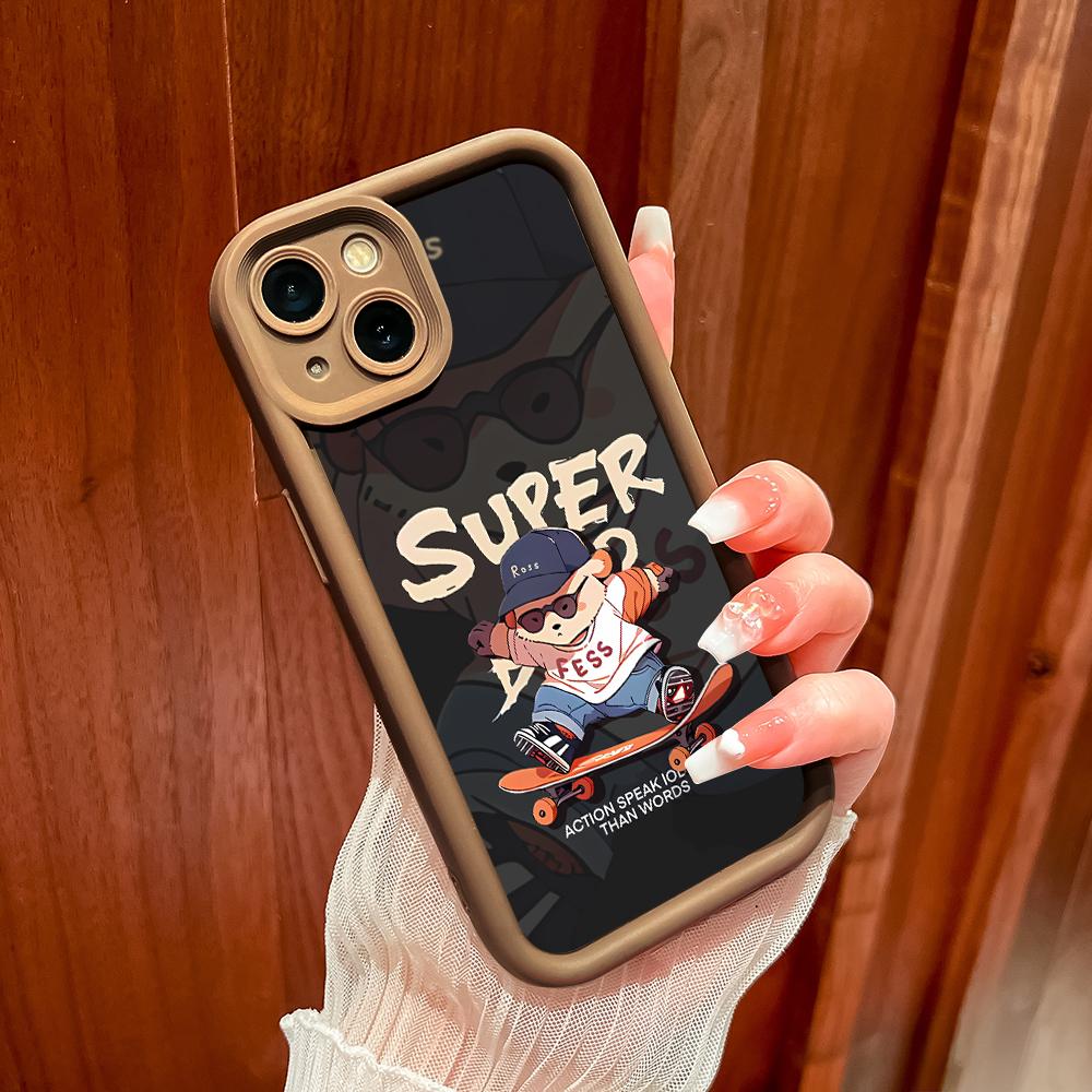 Phone Case for iPhone Samsung Galaxy Xiaomi Redmi POCO HUAWEI Honor Shockproof Rubber Soft Flexible Cover Casing