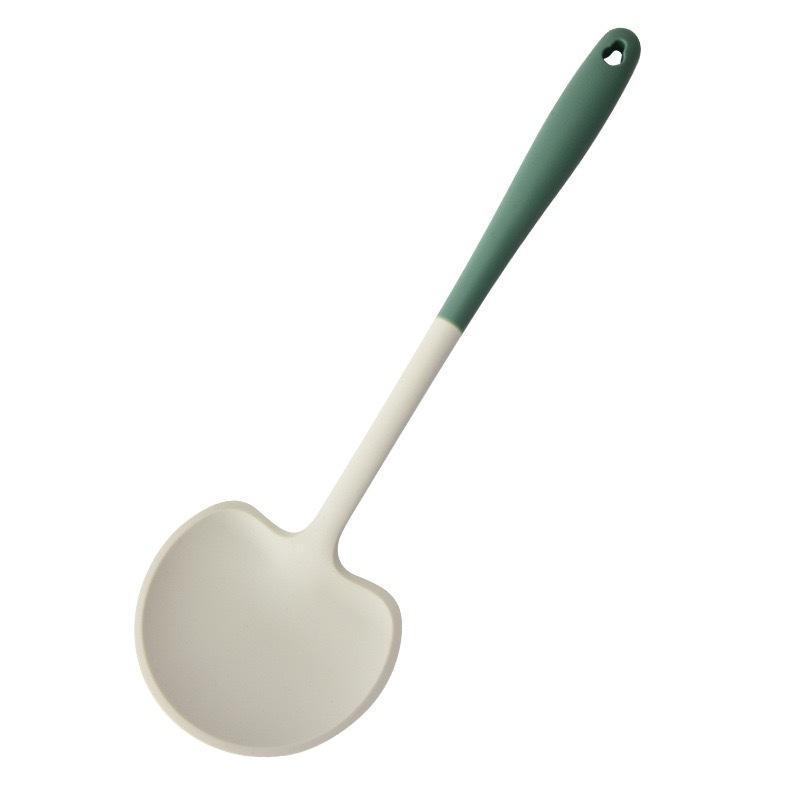 1pc Silicone Mushroom-shaped Long-handled Spatula, Non-stick Pan Spatula, High-temperature Resistant Stir-frying Spatula