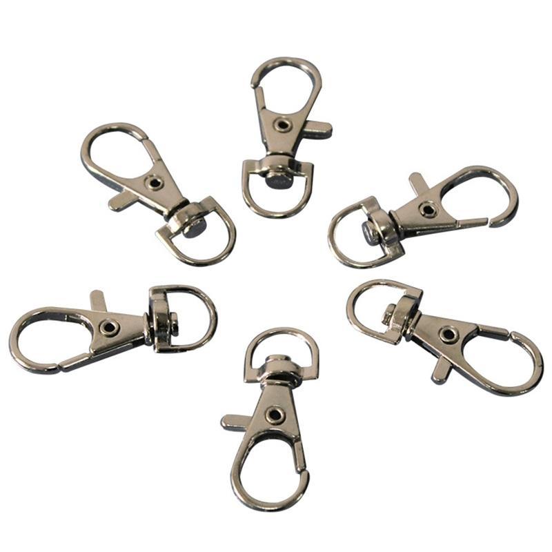 20Pcs Pet Birds Cage Metal Hook Clip Pet Cage Door Lock Claw Trigger Hook China Mainland