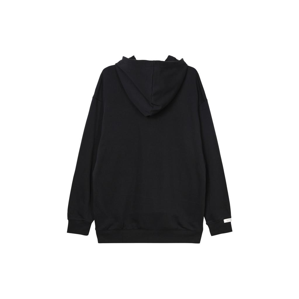 Adidas SWEAT Logo Sweat Hoodie Sweatshirt Unisex Black IV7600