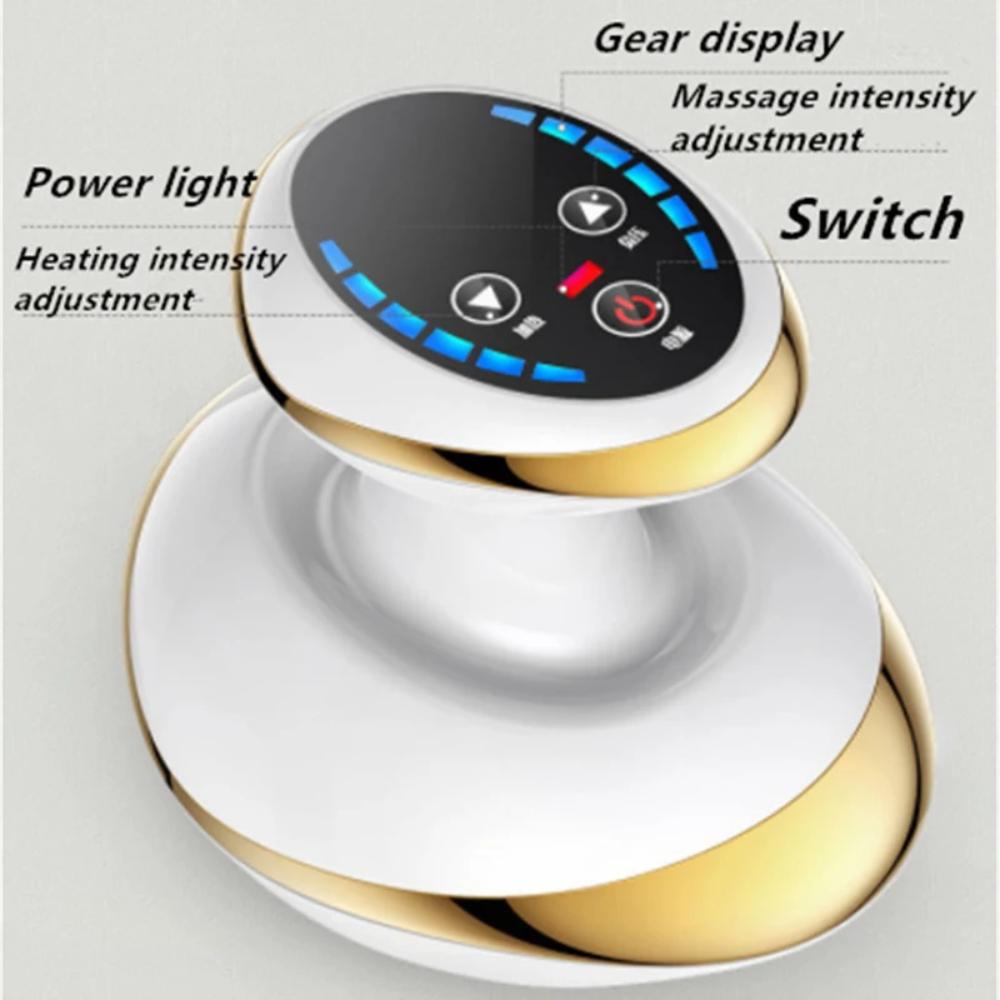 6/9 Gear Negative Pressure Vacuum Suction Cup Body Fat Burner Guasha Massage Home Rechargeable Electric Heating Cupping Massager
