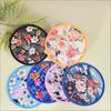 Round Folding Fan Easy to Pack Portable Cooling Solution for Summer Getaways