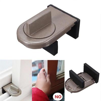 Sliding Sash Stopper Cabinet Locks Straps Doors Security Anti-theft Lock Window Sliding Door Baby Kids Child Safety Doors Lock YSL
