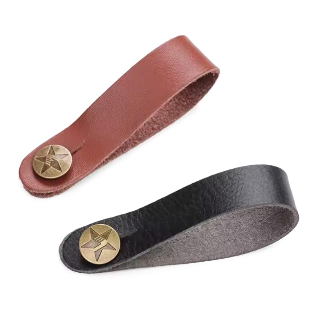 PU Leather Guitar Neck Strap Holder Button Headstock Adaptor Adjustable Guitar Strap Belt Safe Lock Guitar Accessories