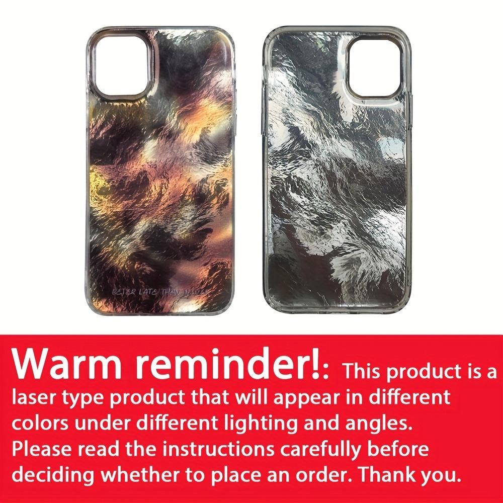 Korean Artistic Glitter Gradient Tinfoil Pattern Case for iPhone 17 16 Pro Max 13 15 Pro 12 14 11 16e 7 8 Plus XS XR Retro Cover
