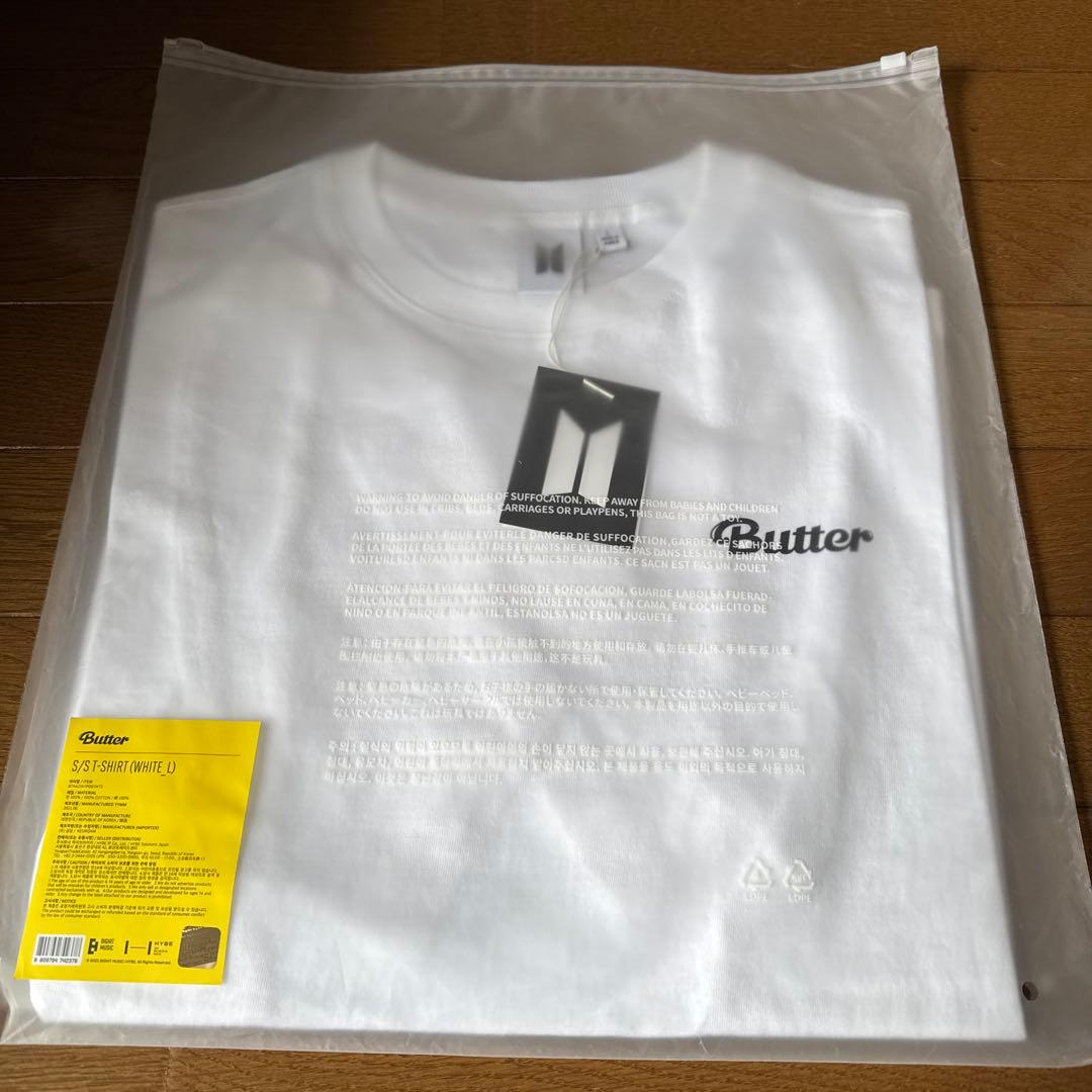 

[USED] Butter S/S T-shirt White L