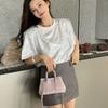 New garden bag first layer cowhide fashionable versatile handbag going out commuting shoulder bag