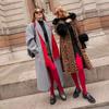 Women's Tights Slim Stockings Pantyhose Super Elastic Large Size Leggings Red Women's Sexy Tights Spring Autumn Winter