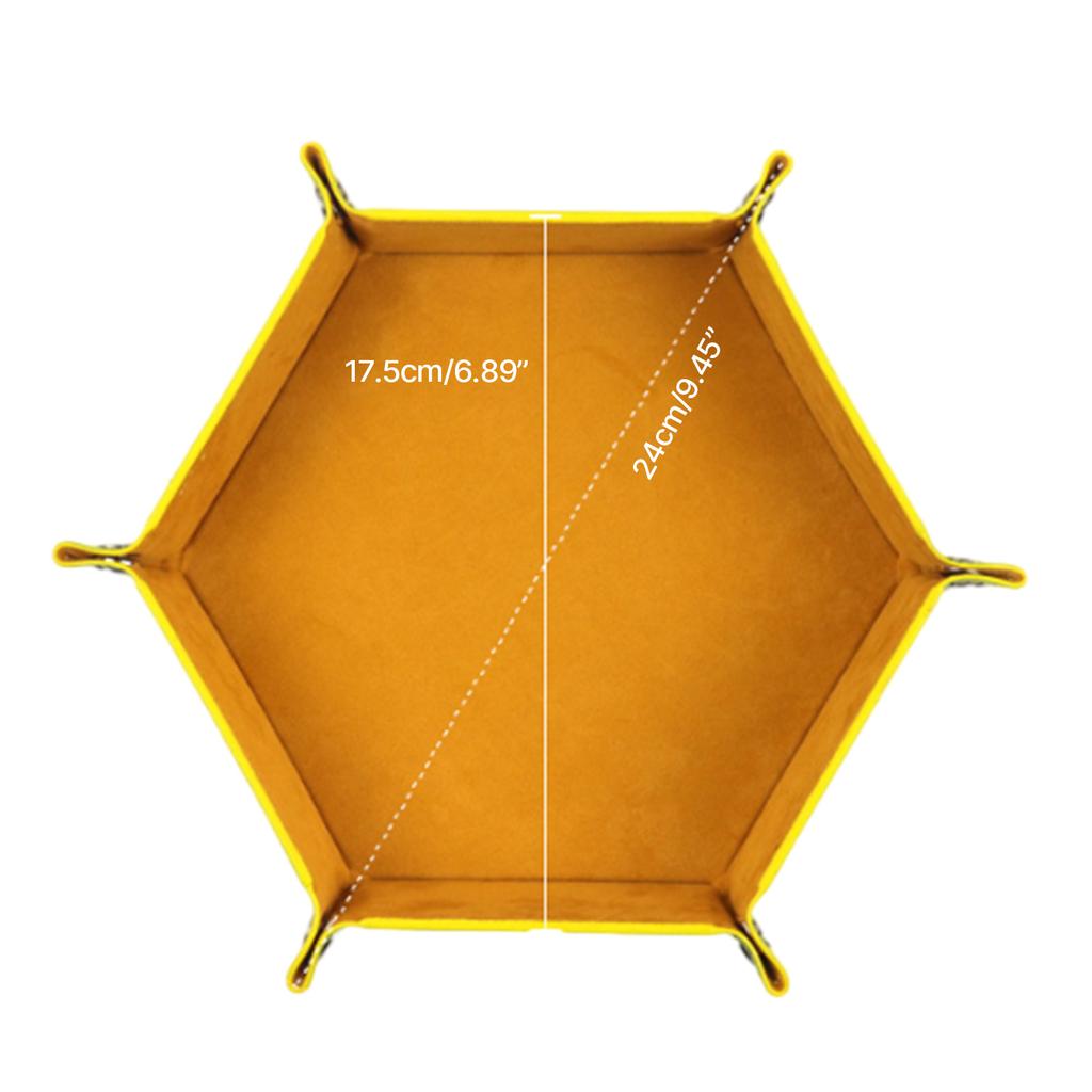 Dice Holder Storage Box Portable Folding Dice Tray Dice Rolling Tray Dice Coin Purse Holder for Home Bar Dice Games