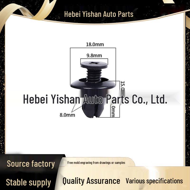 

Hyundai Kia Sound & Heat Insulation Cotton Interior Buckle Screw One Good