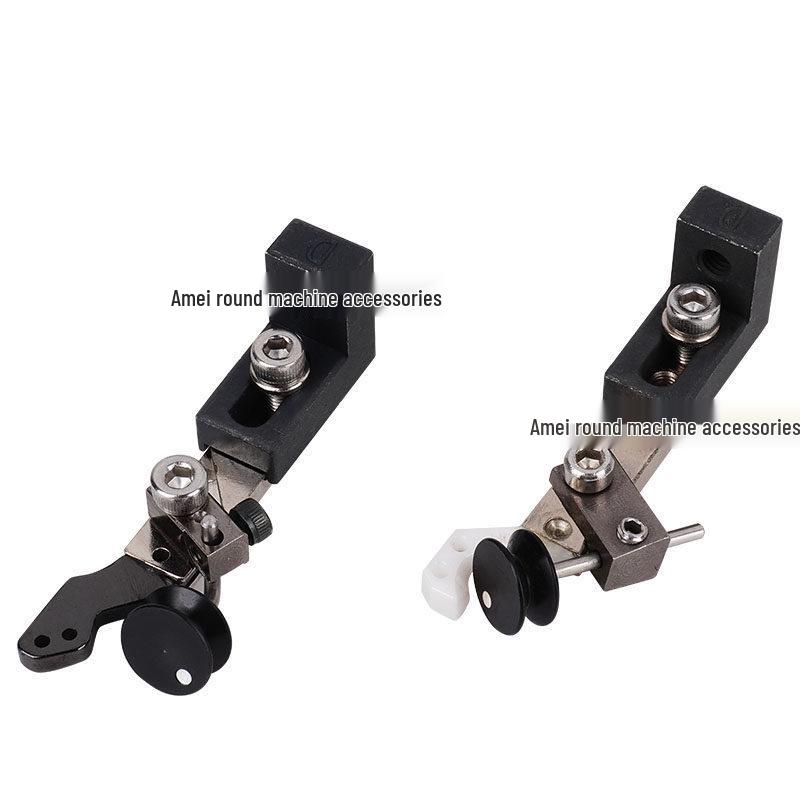 Single-Sided Ceramic Yarn Guide with Base for Large Circular Knitting Machine - A Mei Accessories Full Set Single-sided ceramic yarn guide B set