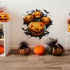 Sticker Spooky Wall Pvc Halloween Pumpkin Bat Sticker For Home Decor Restaurant