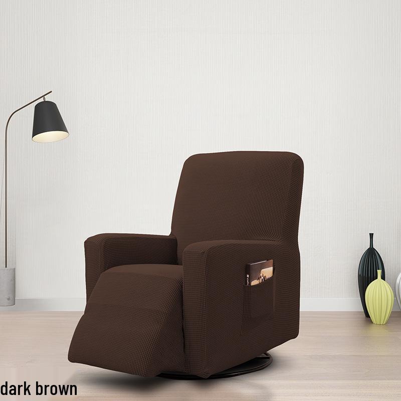 

Жаккардовый бархатный чехол на диван Chivas, Всеобъемлющий, Утолщенный, Универсальный одноместный, Темно-зеленый, Четыре сезона Universal Export Model