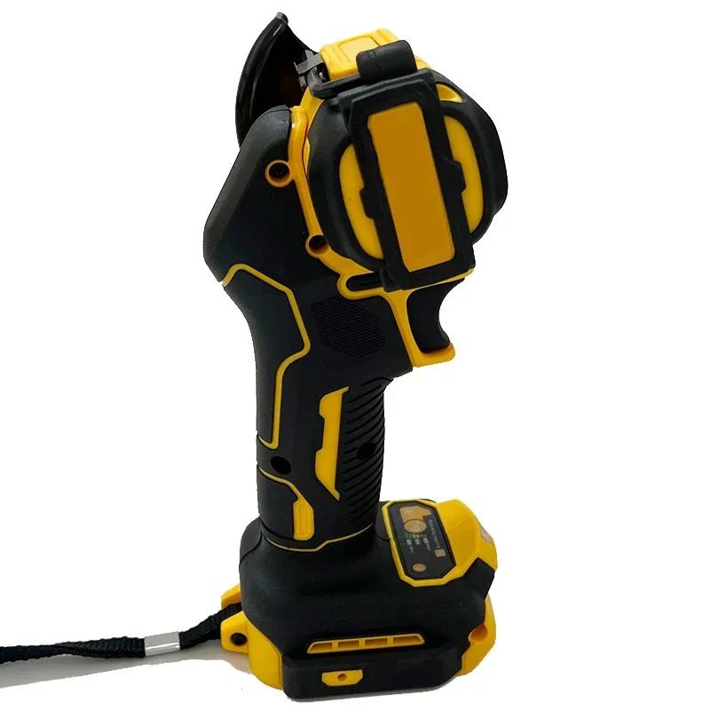 Fit DEWALT Cordless Angle Grinder 3 Inch Mini Polishing Grinding Machine Electric Cutting Power Tools For 20V Battery