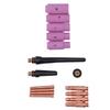 16PCS TIG Welding Torch Accessories Kit Copper Ceramic Plasma Cutter Torch Consumables for WP 17 18 26