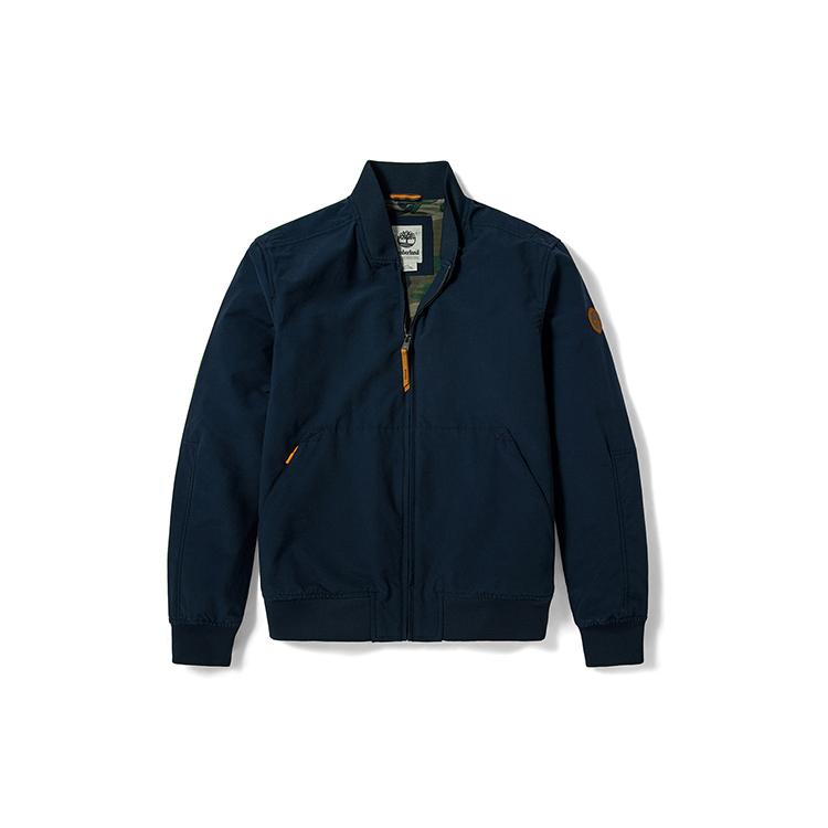 Timberland Jackets Men's Dark Royal Blue Baseball Collar Moderate Other A2CZE-433