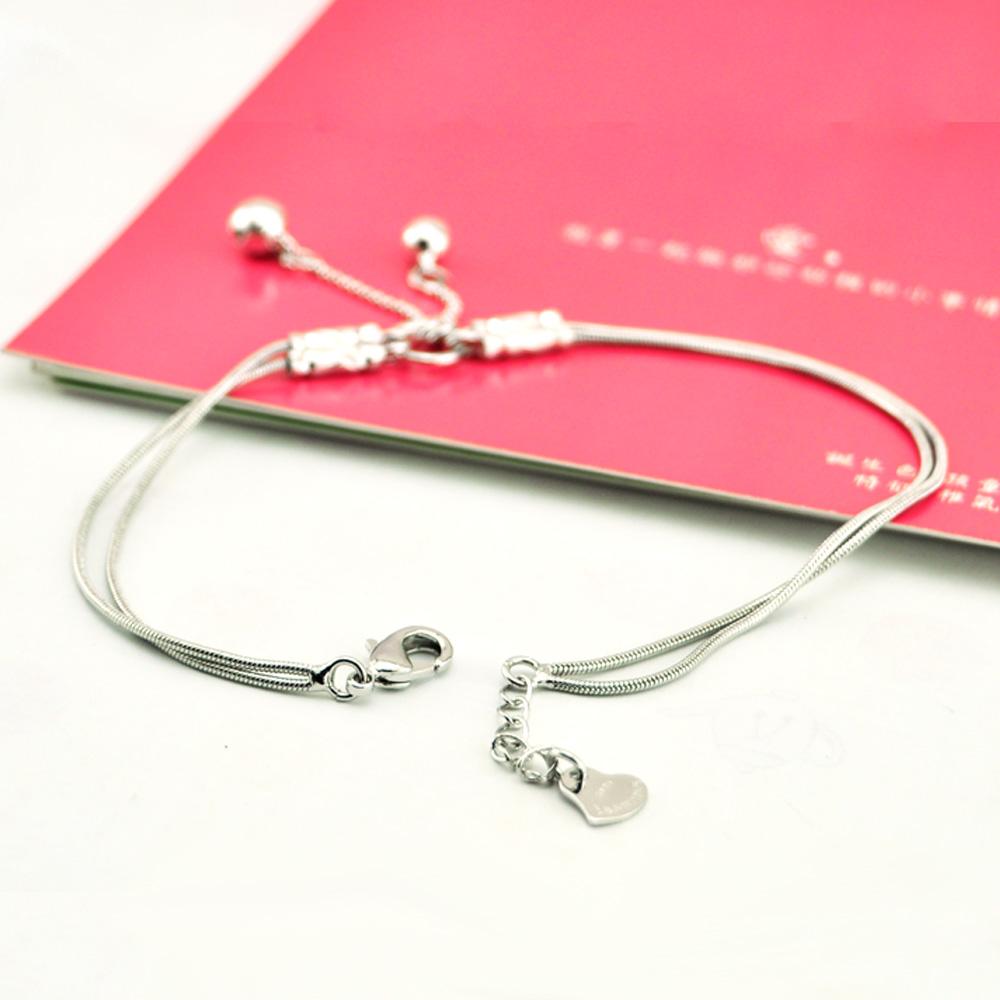 Sommerschmuck 925 Sterlingsilber Fußkettchen Damen Minimalistisches Knöchelklingel-Armband Knöchelschmuck Strandaccessoires