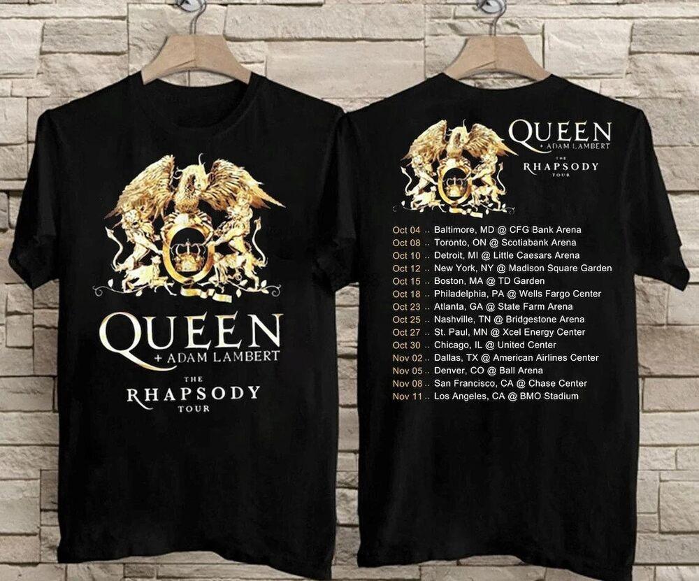 

Футболка унисекс Queen Adam Lambert The Rhapsody Tour 2023