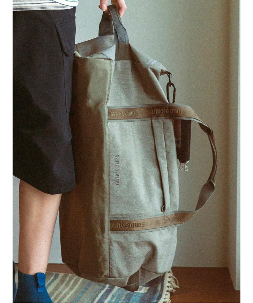 Sand Sound (Unisex) Duffle Bag Charcoal