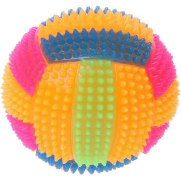 

Игрушка-мяч для собаки с разноцветными светодиодными огнями, интерактивные игрушки для питомца, забавные пищащие мячи для собаки, игрушка для тренировок и игр на улице и в помещении