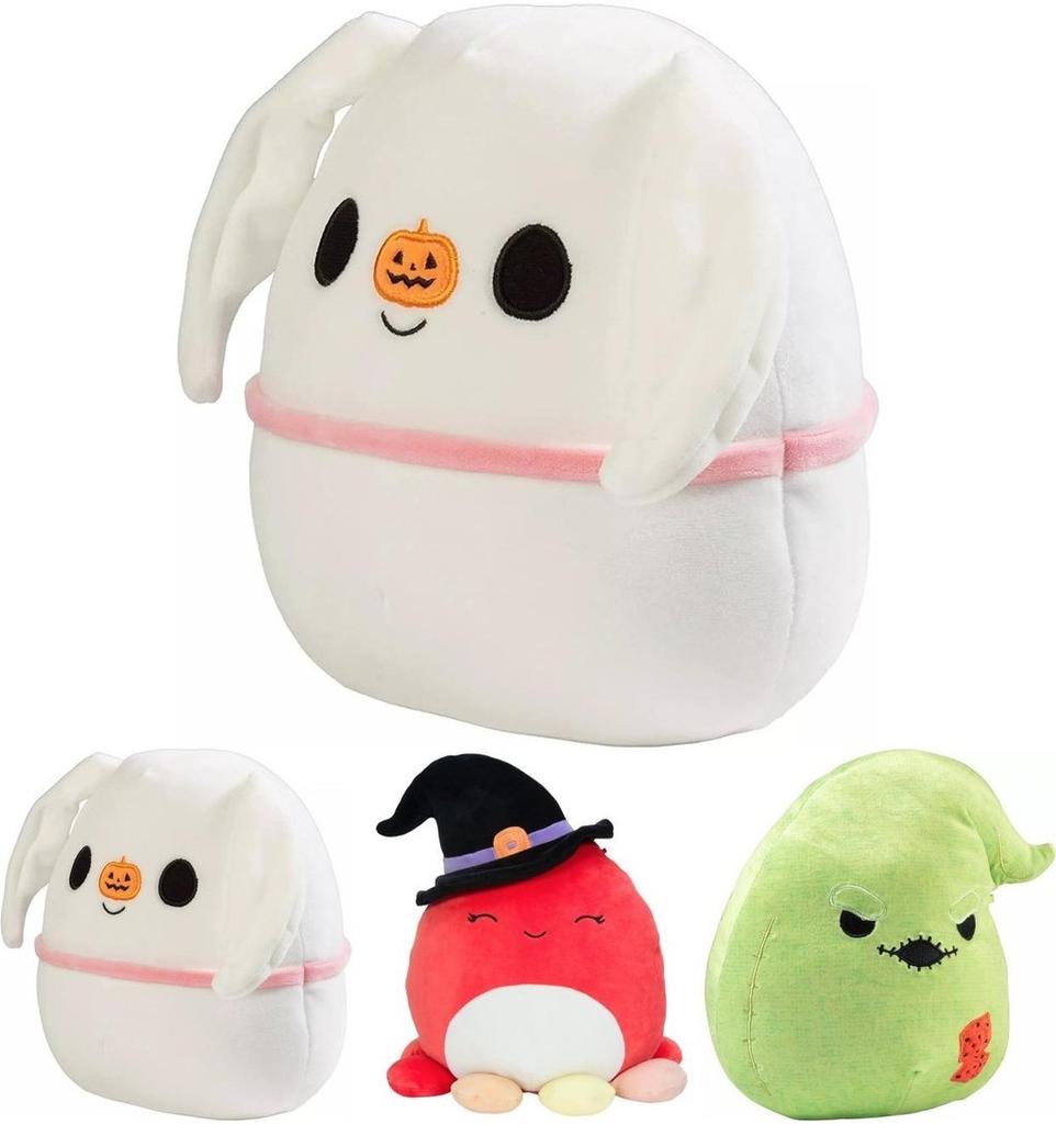 Halloween Squishmallows The Nightmare Before Christmas Jack Sally Fledermaus Kürbis Plüschtiere