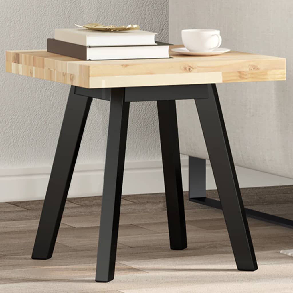 Square Table Top 40 x 40 x 4 cm Solid Acacia Wood